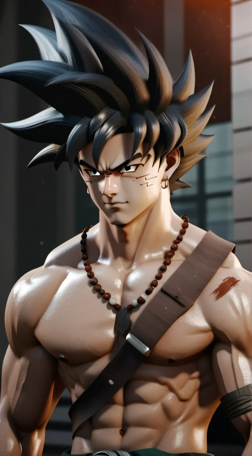 ai character: goku background