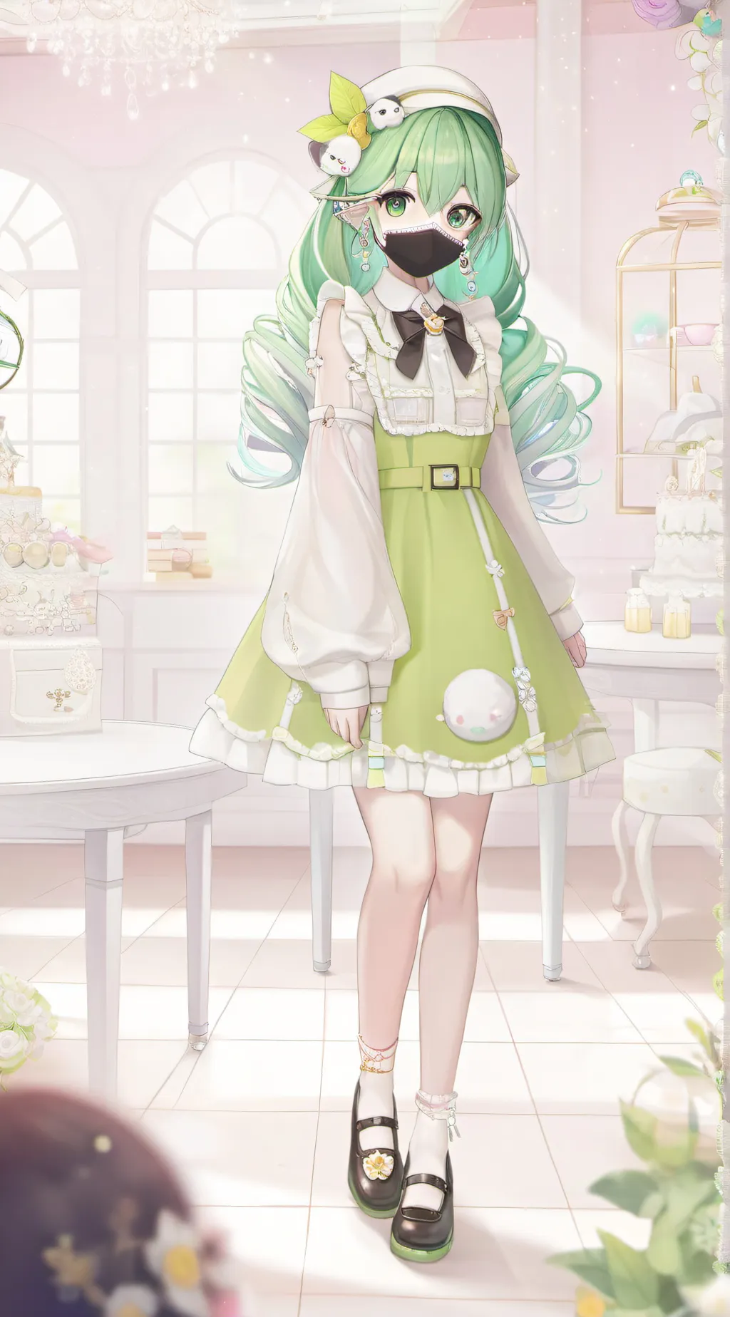 ai character: rose. background