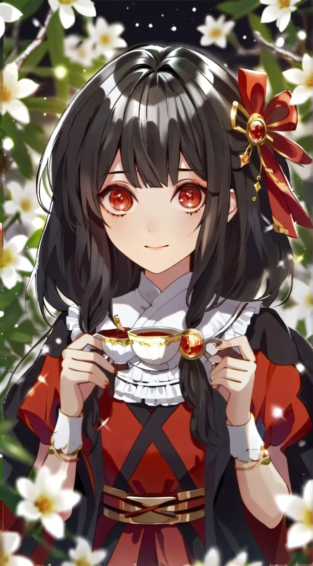 ai character: Rin background