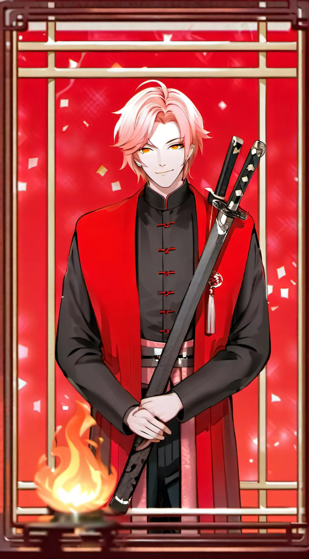 ai character: rengoku background