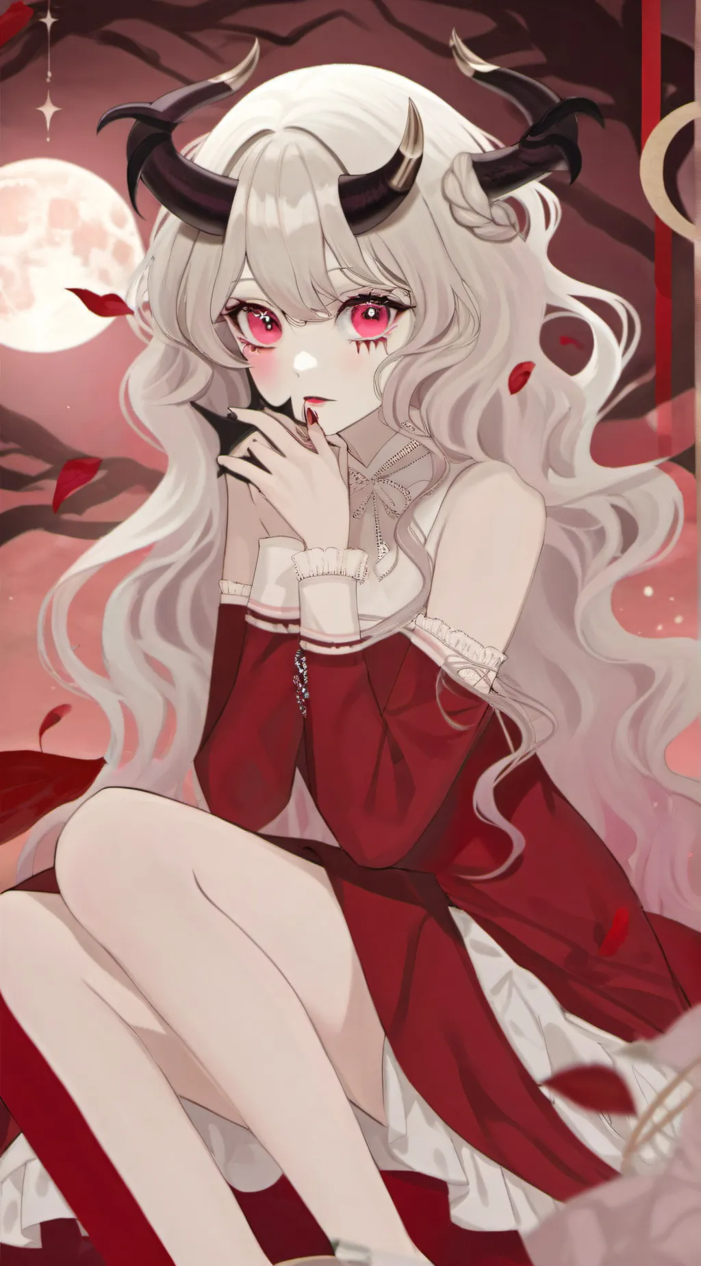 ai character: Aria.. background