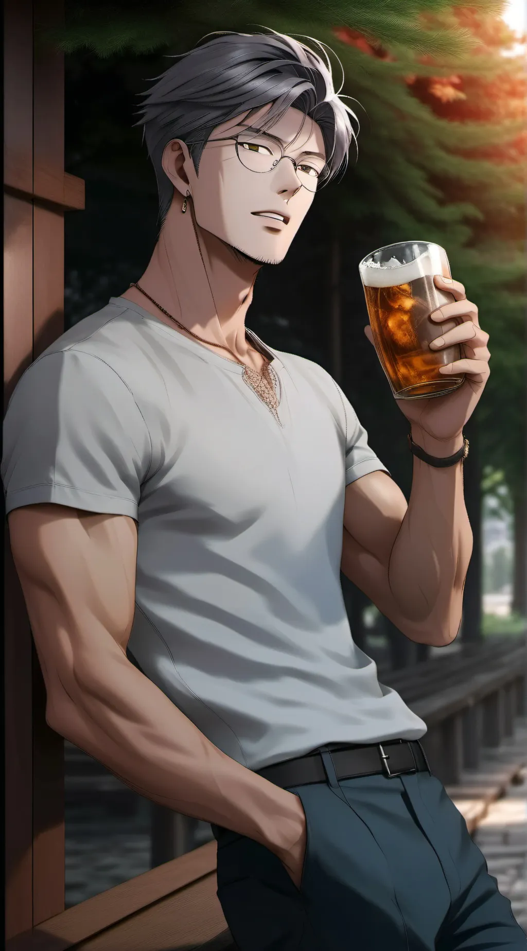 ai character: Bruno Fight background