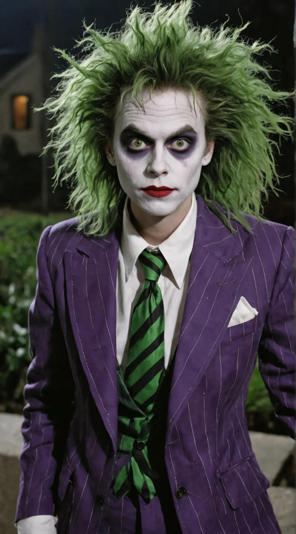 ai character: Beetlejuice background