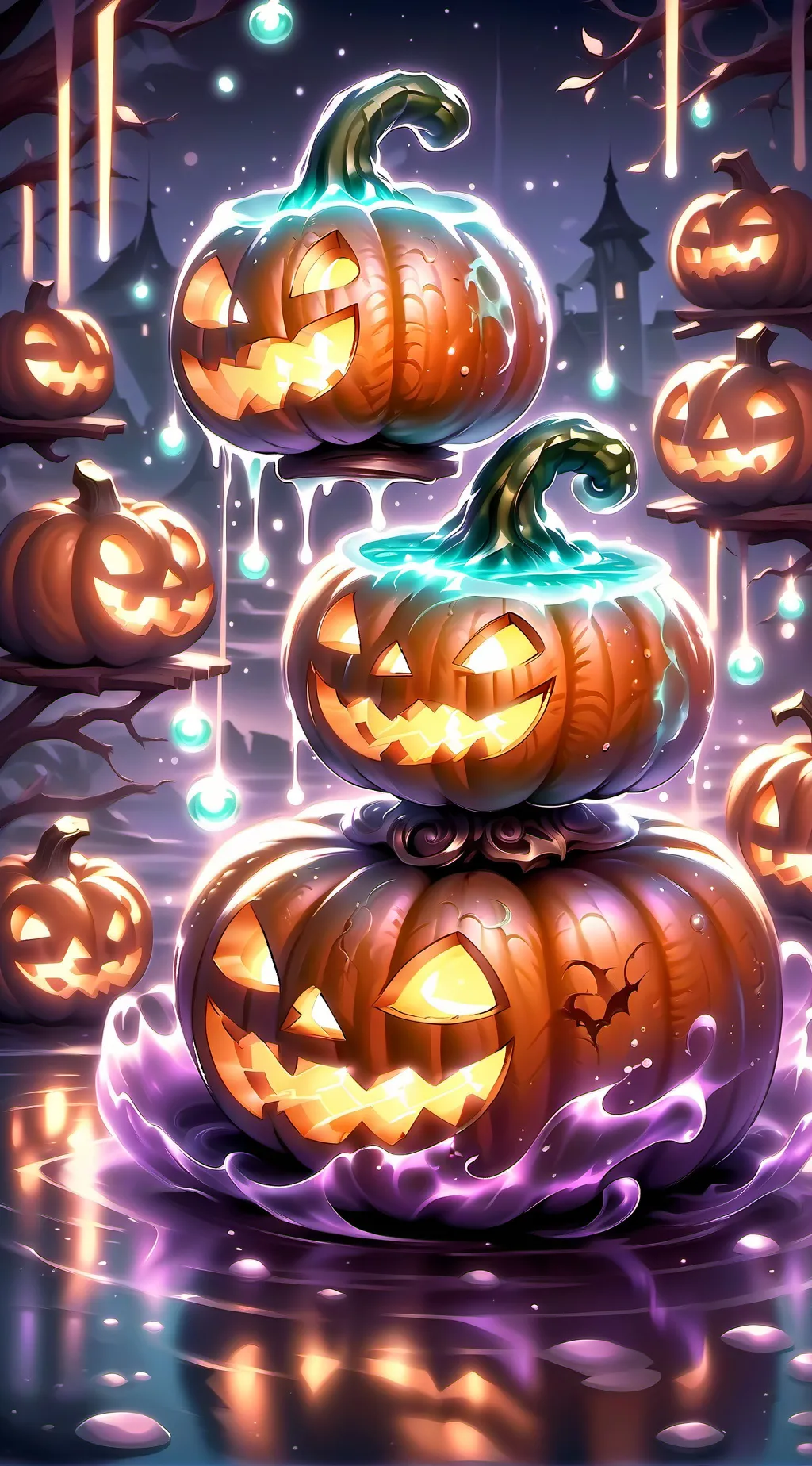 ai character: 🎃DSMP Halloween 🦇 background