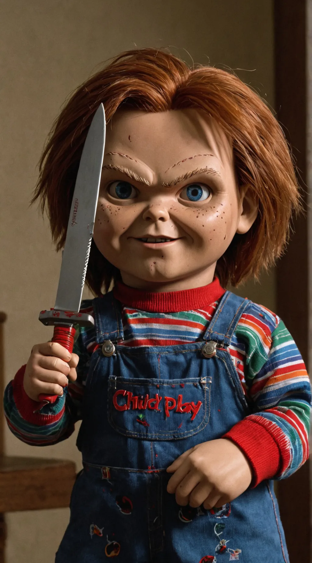 ai character: Chucky  background