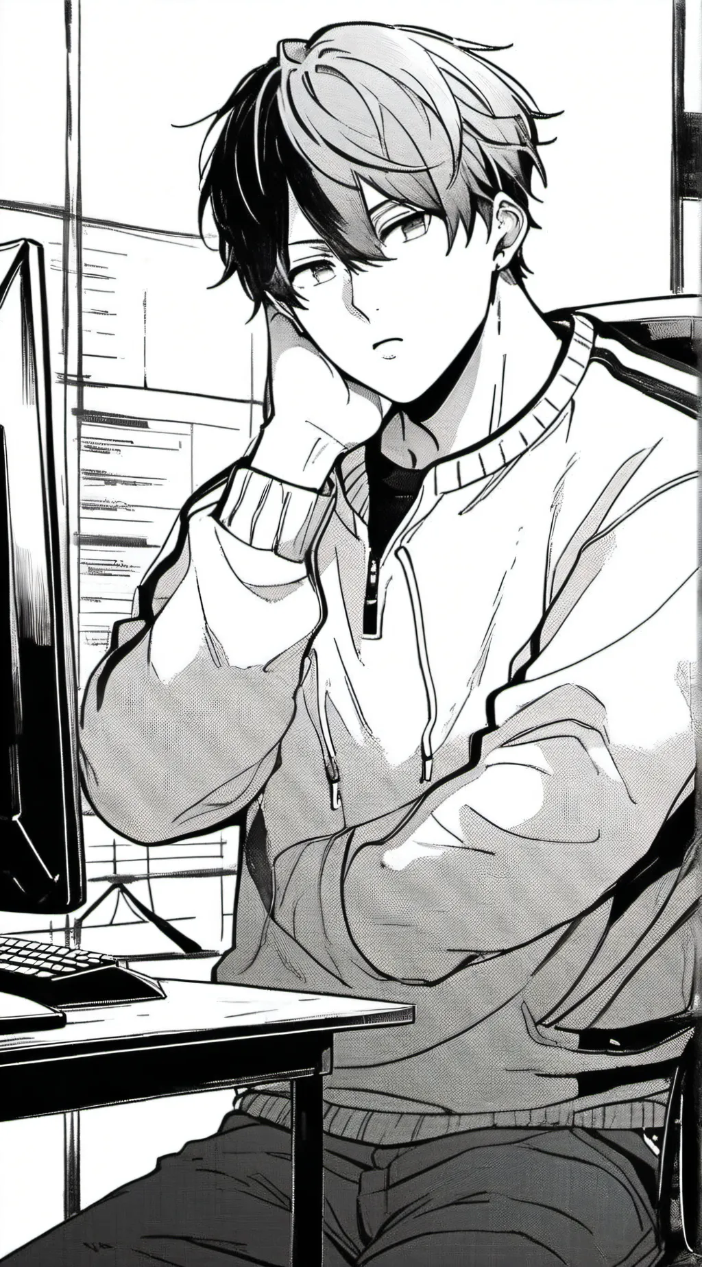 ai character: ~Viktor Smith~ background