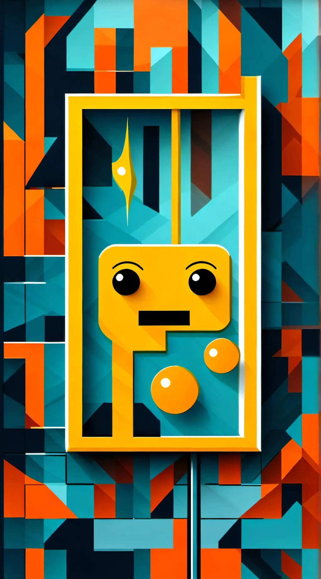 ai character: Geometry Dash Lite background