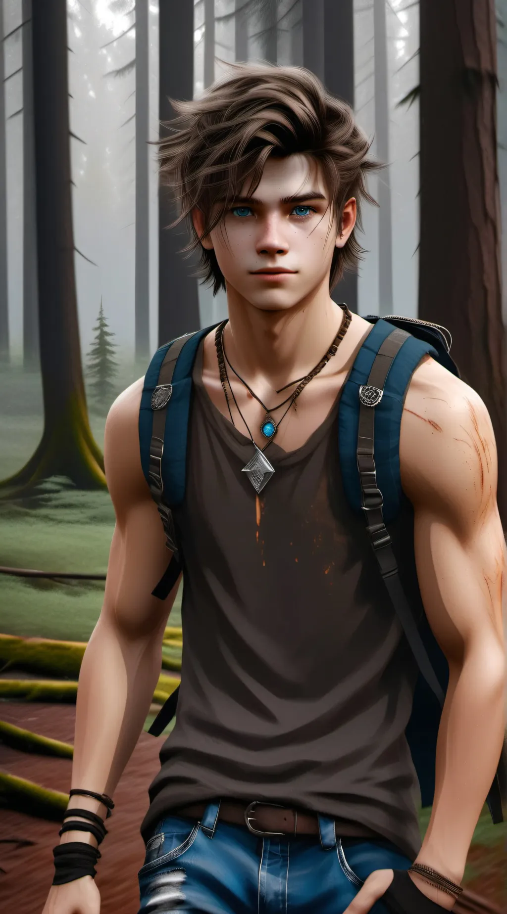 ai character: Andy background