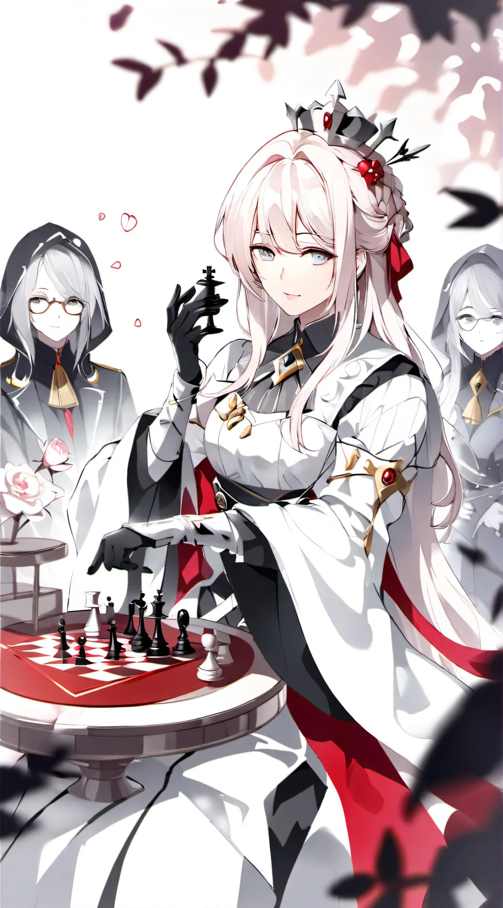 ai character: chess war background