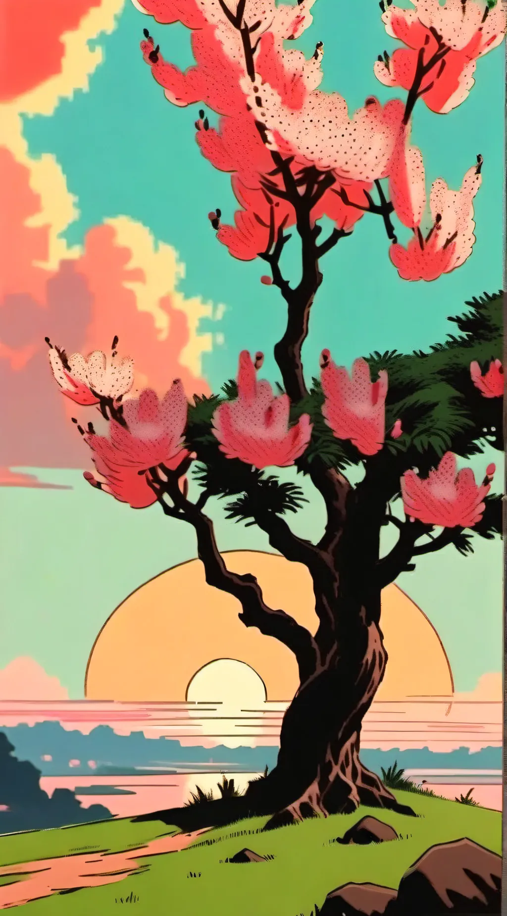 ai character: Hashiras! background