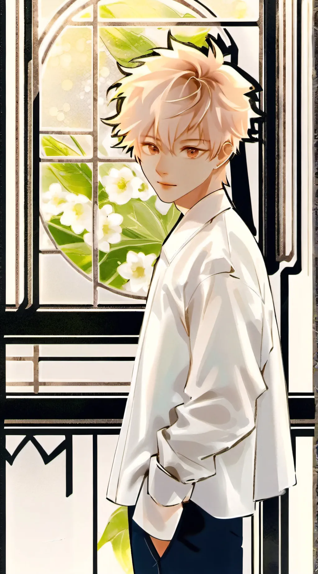 ai character: Bakugo background