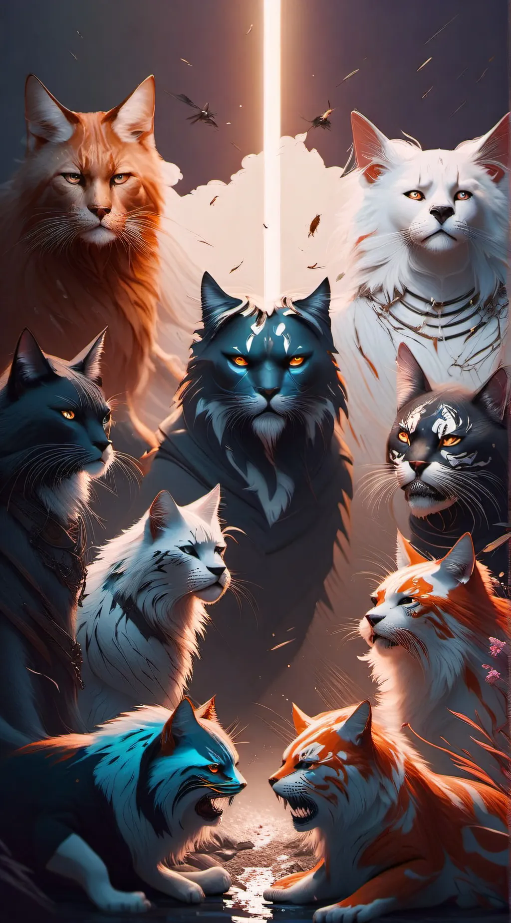 ai character: The Last Fight background