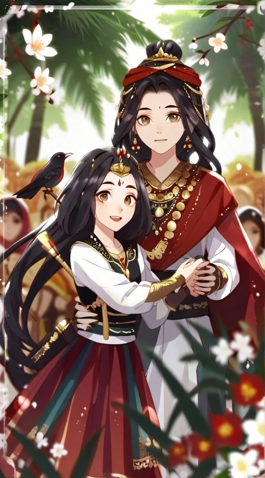 ai character: country humans 🗿 background