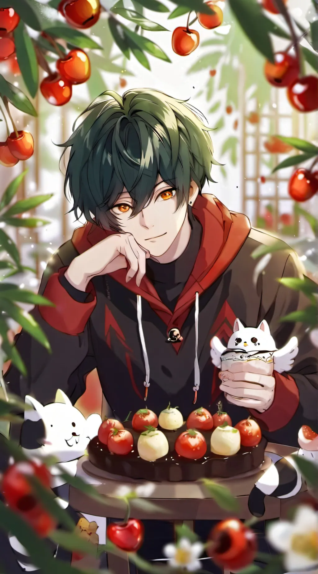ai character: Xiao  background