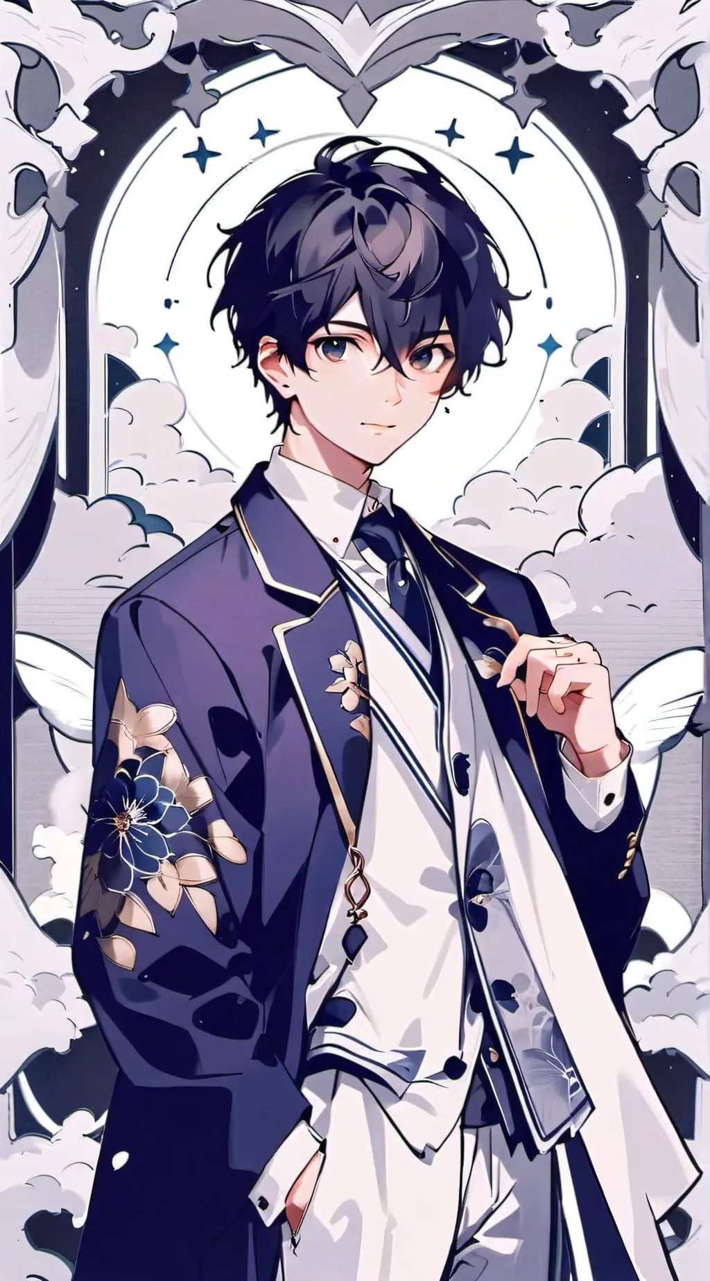 ai character: new uppermoons  background