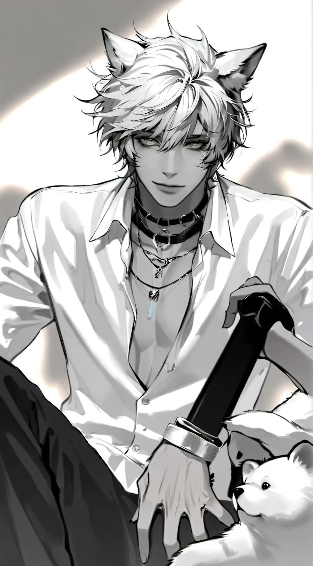 ai character: ᎫᎯℂᎾℬ background