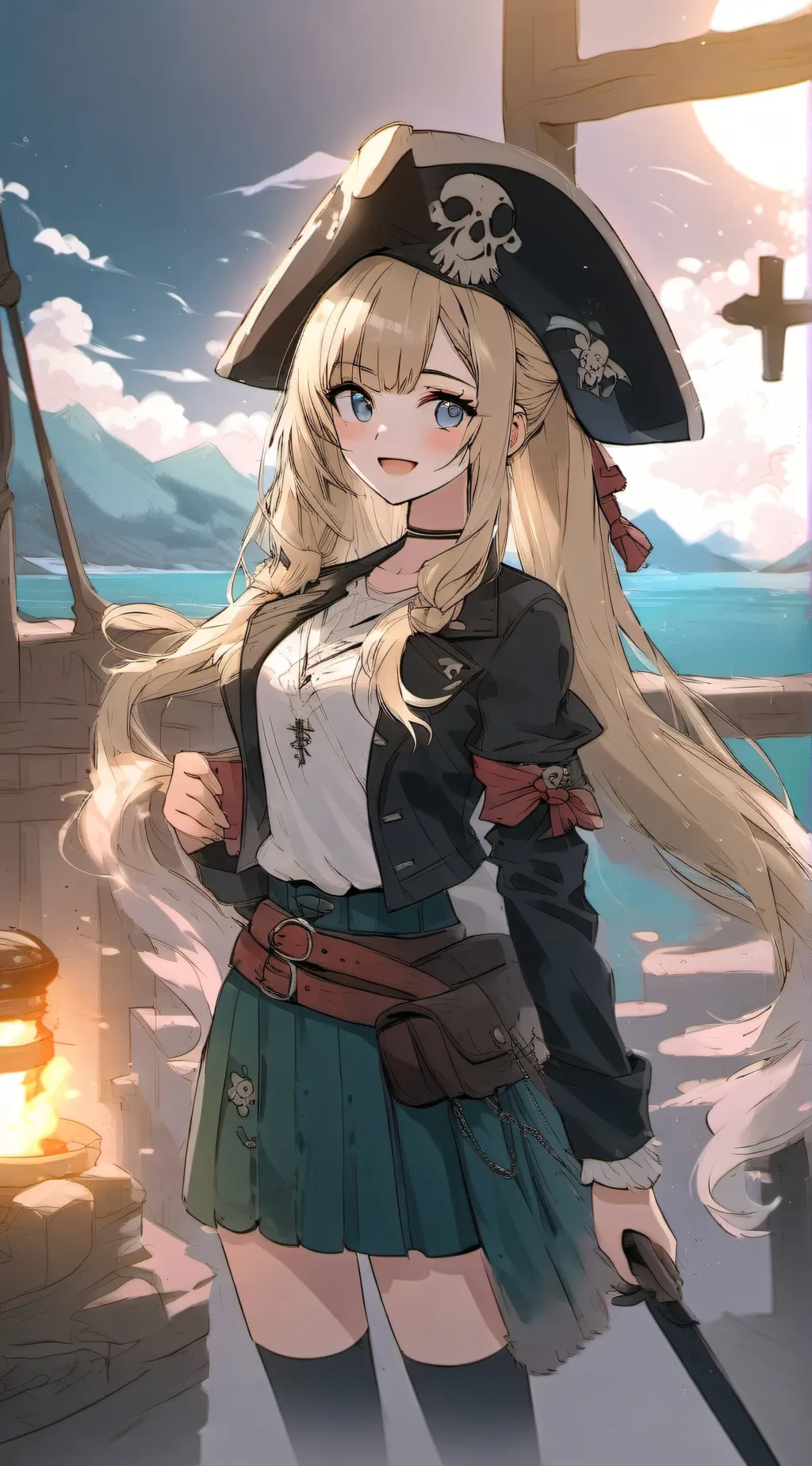 ai character: Martina(LIL GB) background