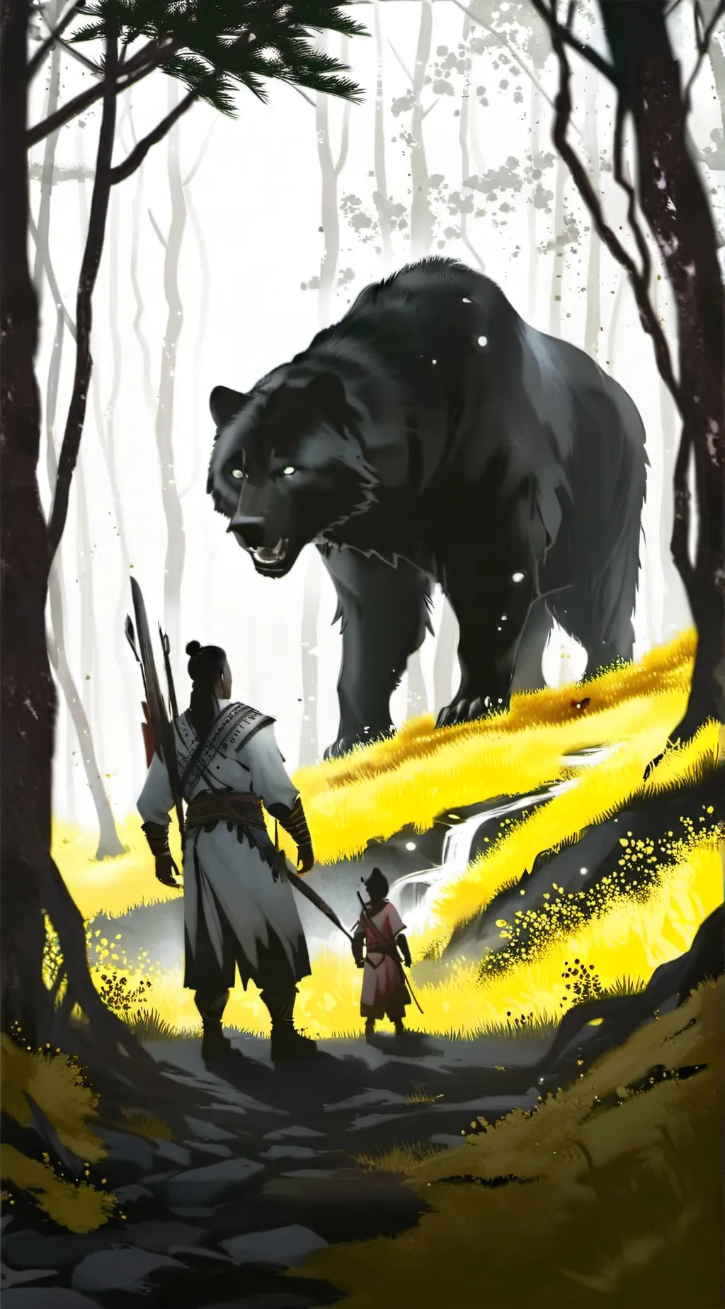ai character: magical beast background