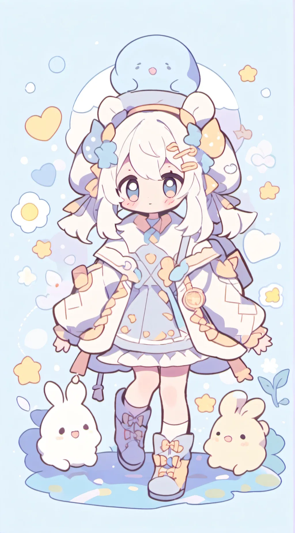 ai character: Pochi fpe! background