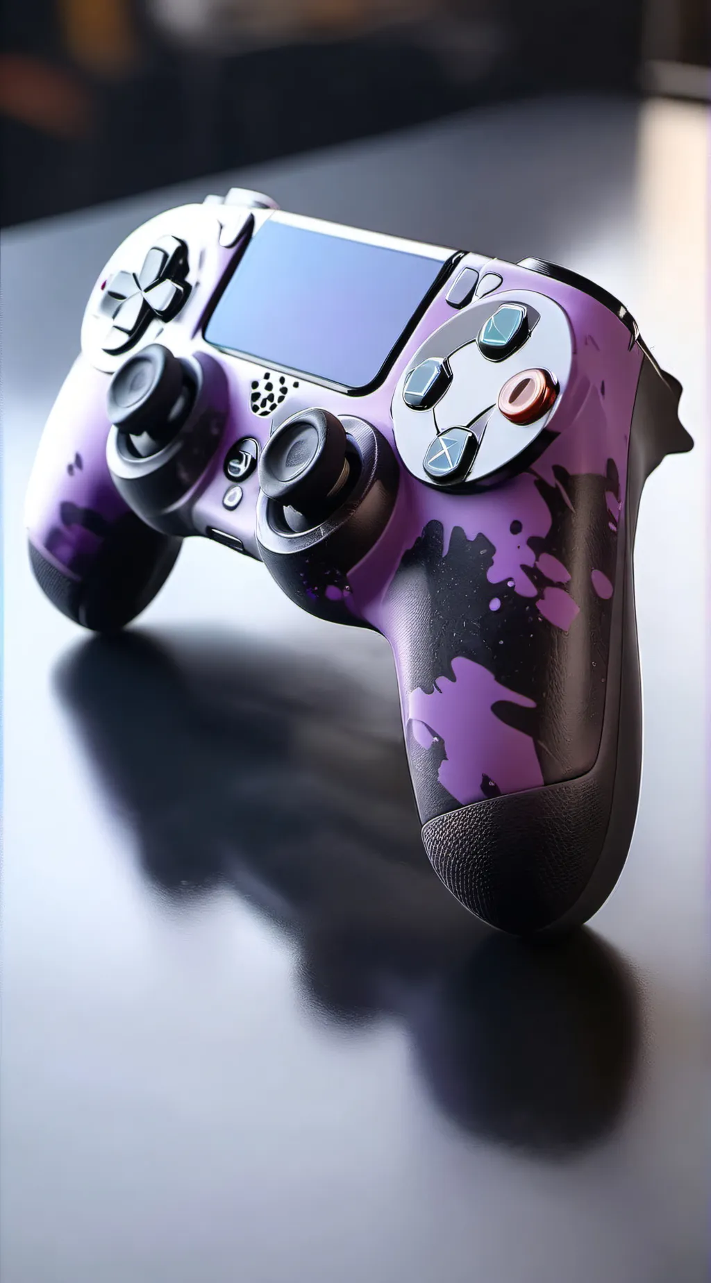 ai character: Sg ps5 controller  background