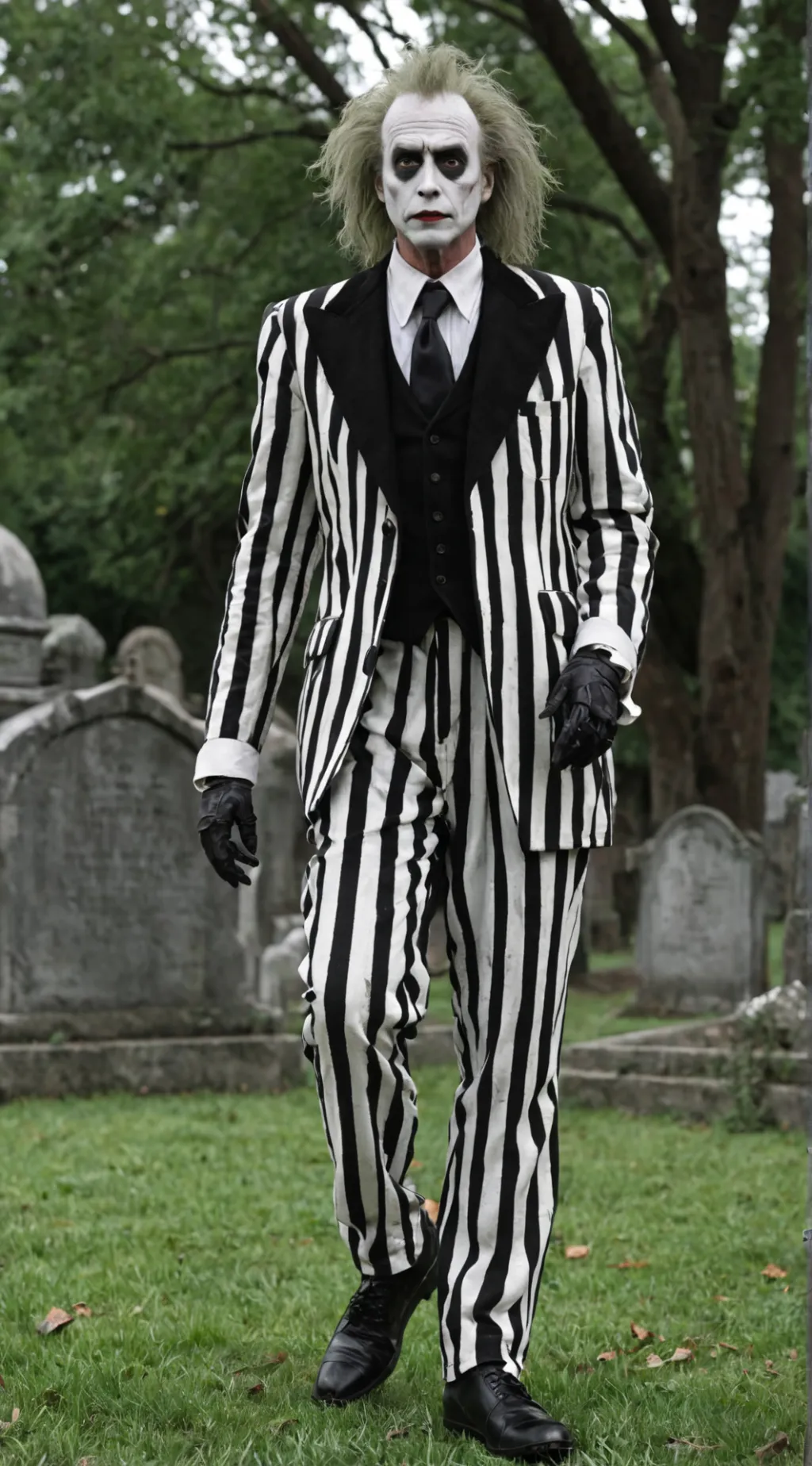 ai character: Beetlejuice background