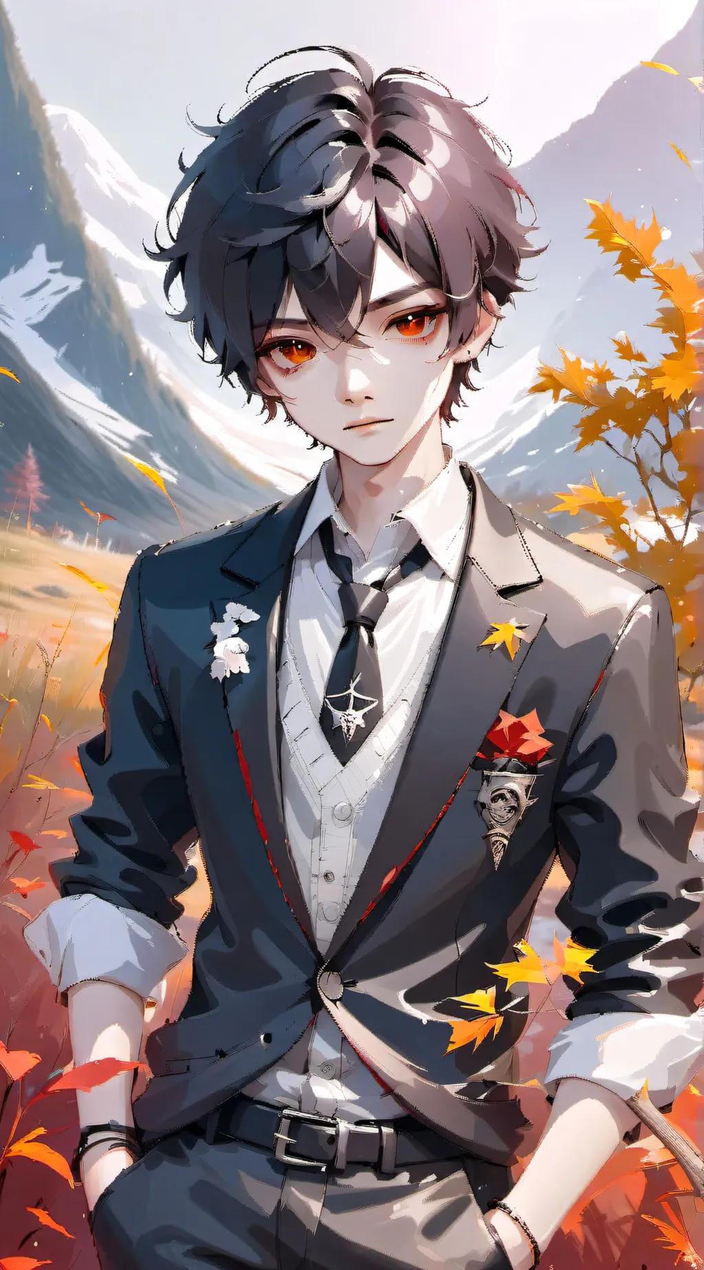 ai character: Ash background