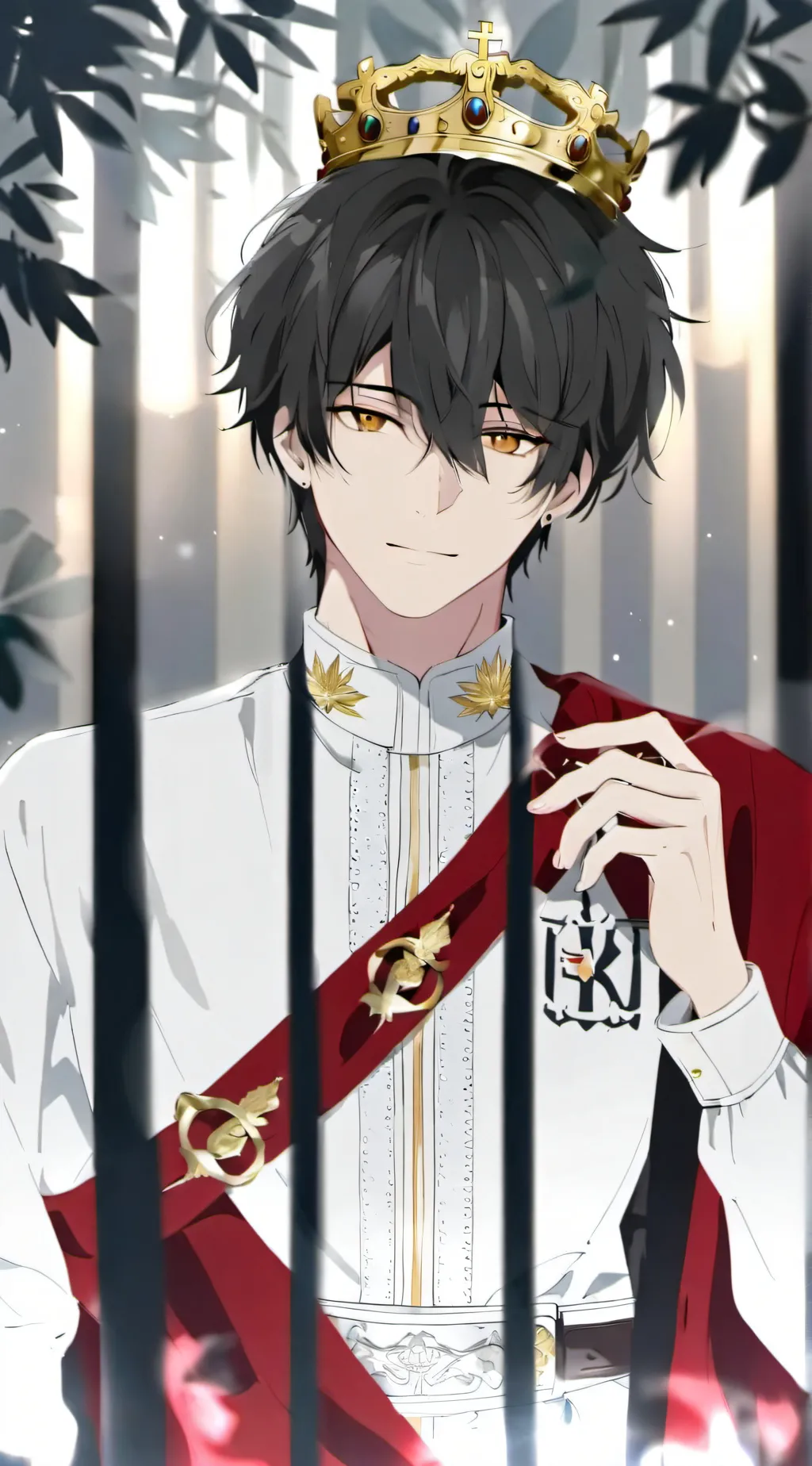 ai character: King Aiden 👑 background