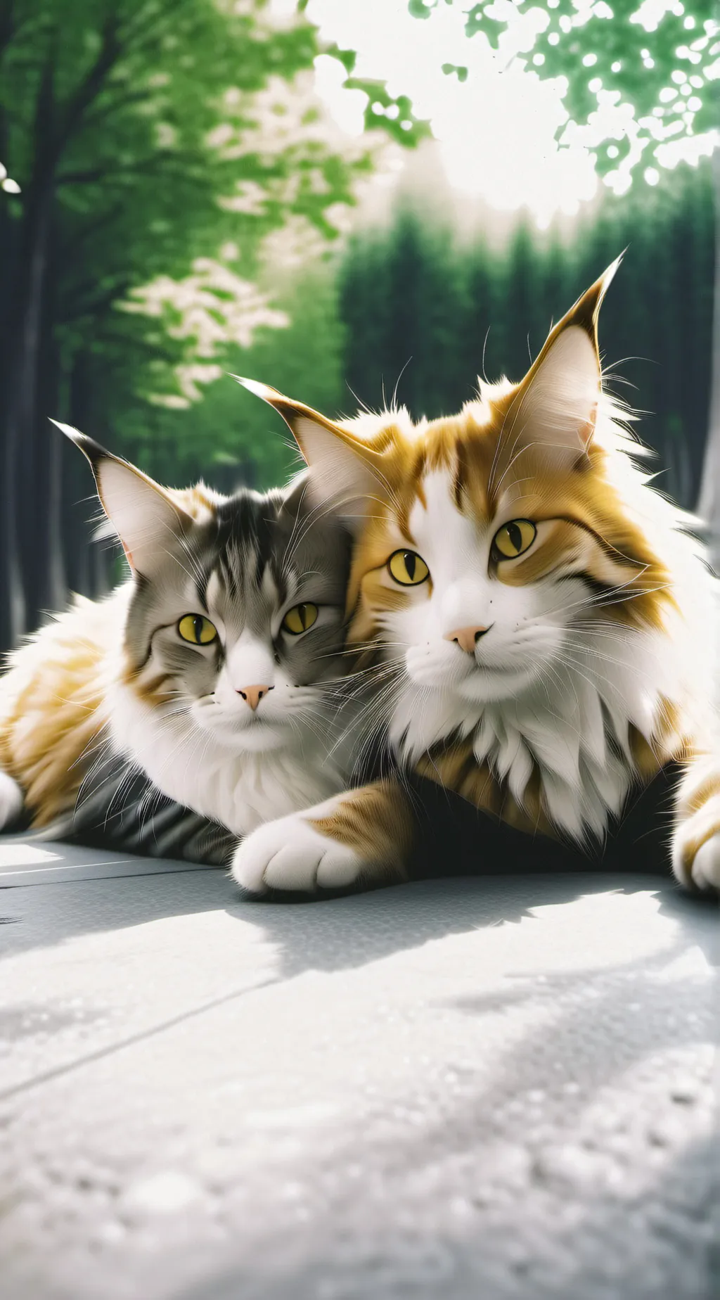 ai character: catnap × catfeine background