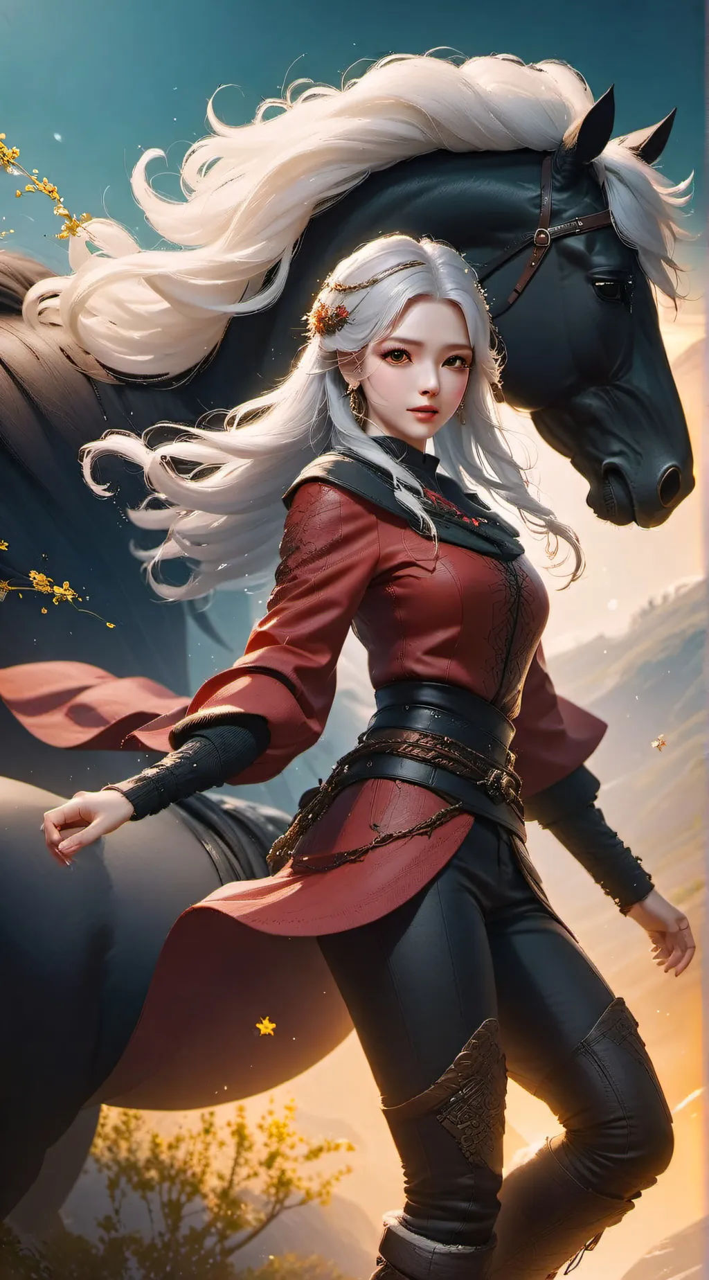 ai character: hannah background