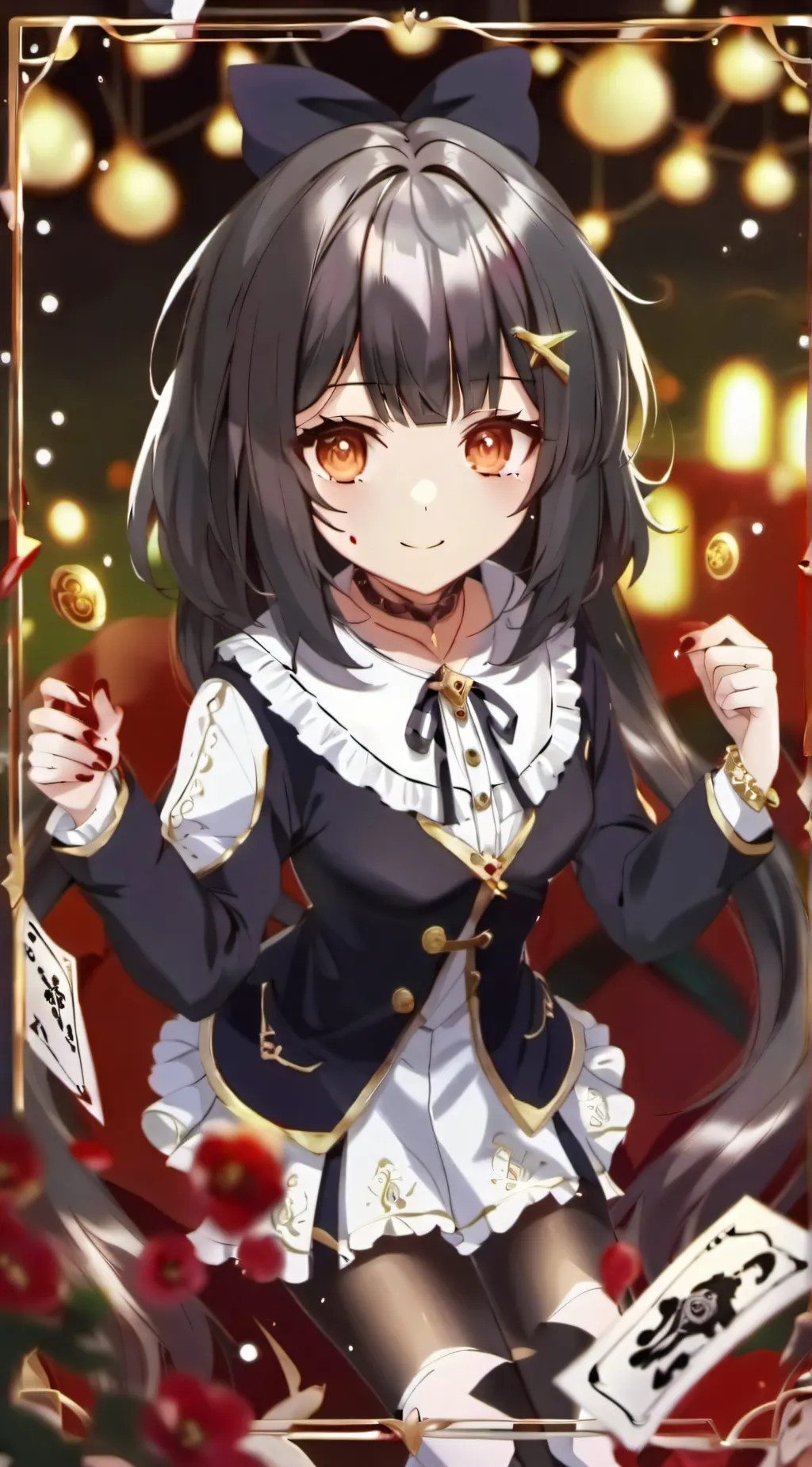 ai character: lily  background