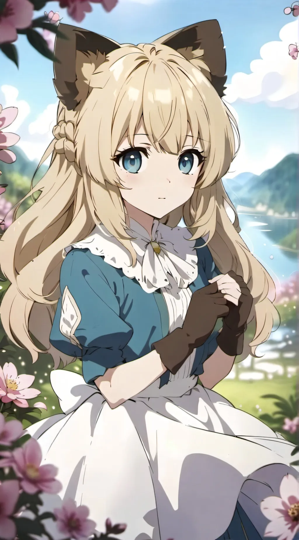 ai character: Elly background