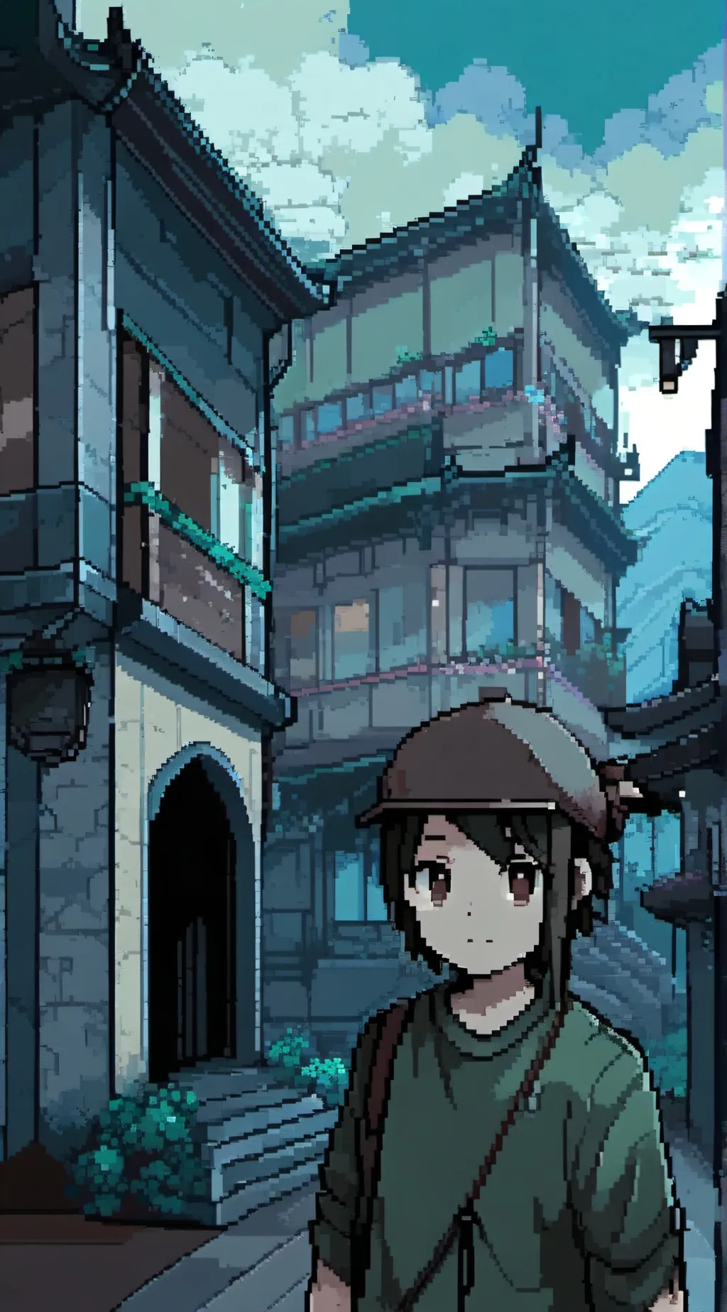 ai character: JJK background