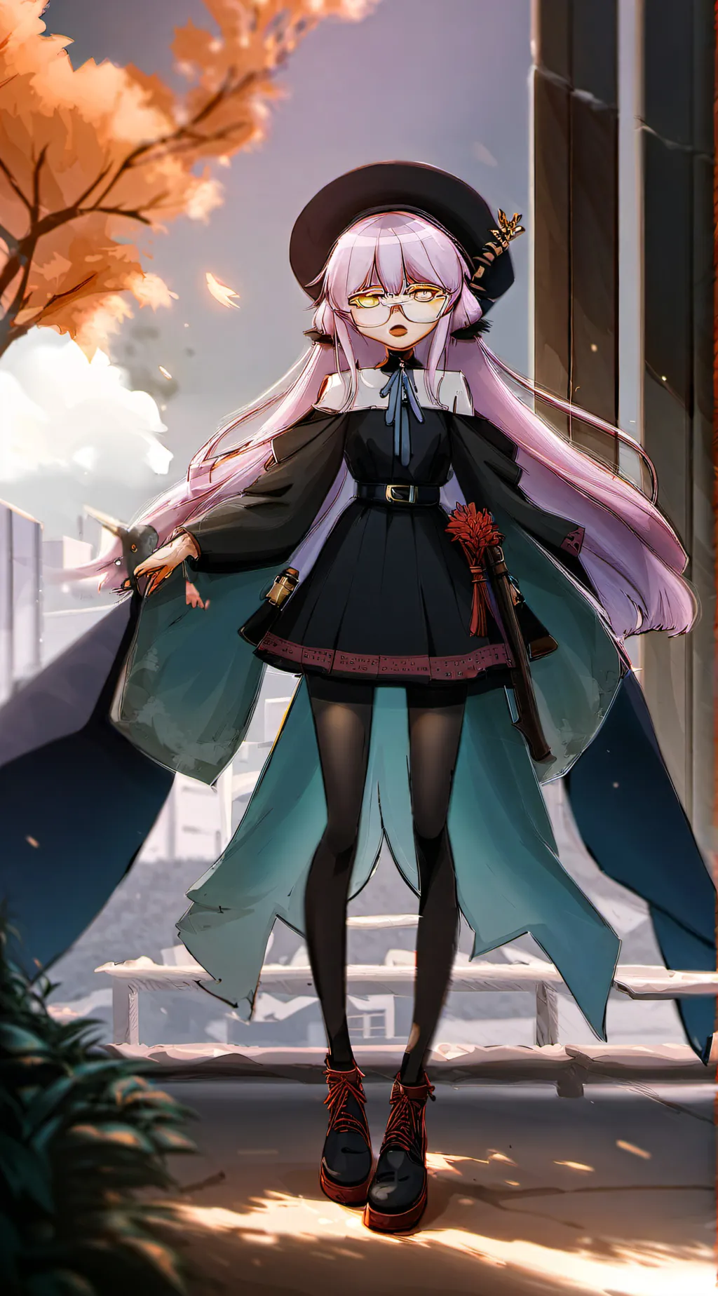 ai character: miku background