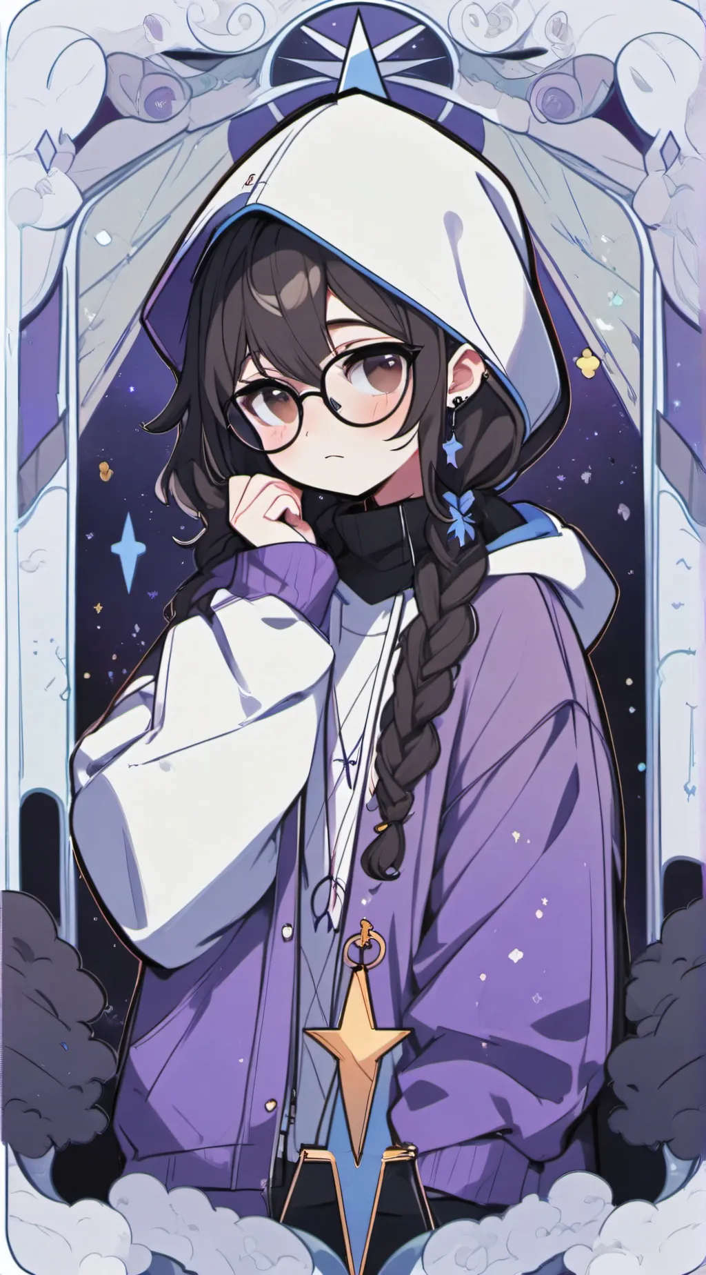 ai character: Ella depressed sis background