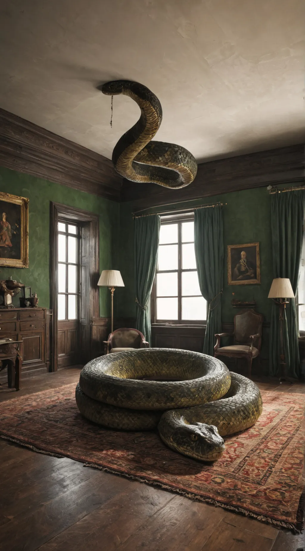 ai character: ~snake~ background