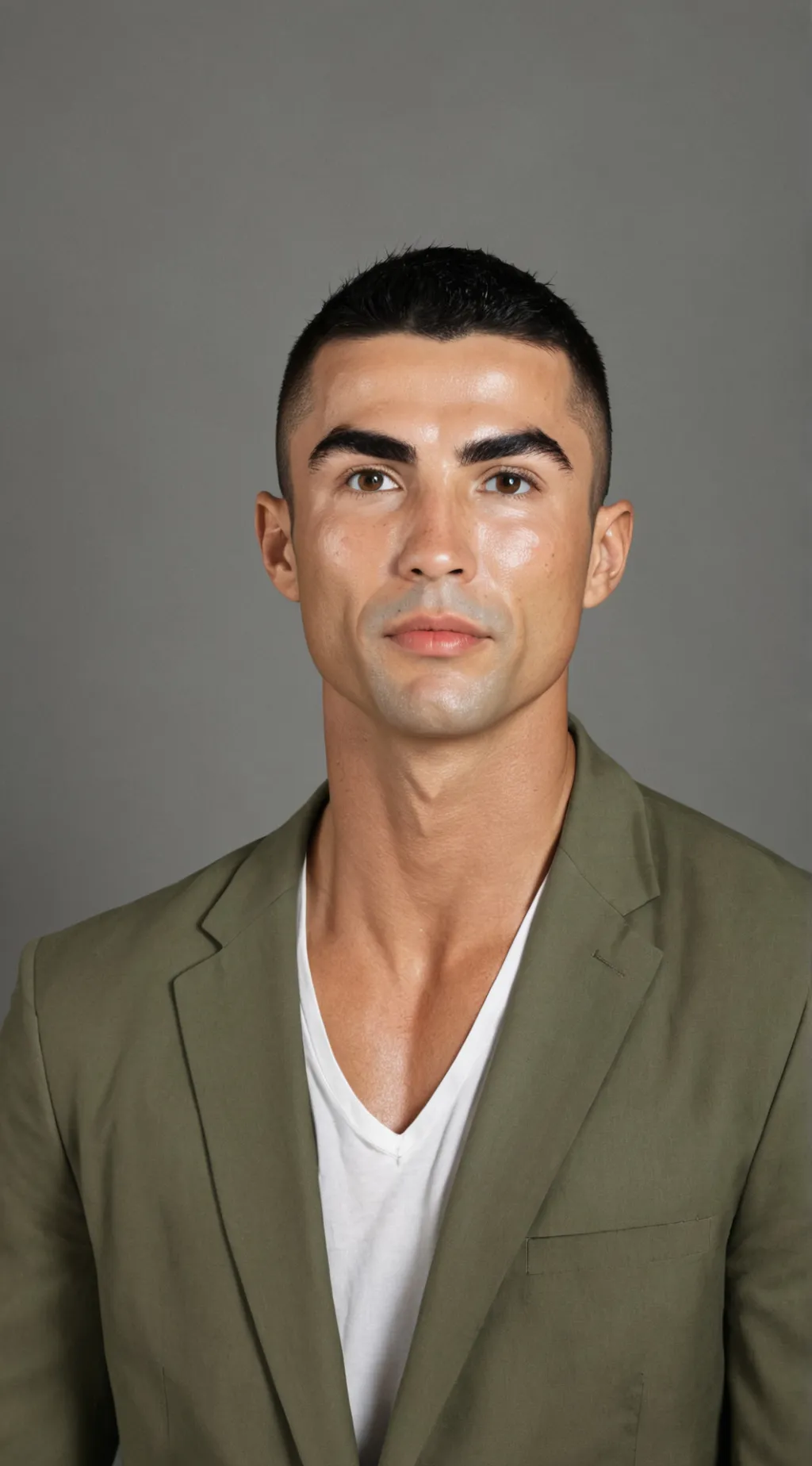 ai character: Goofy ahh Ronaldo  background