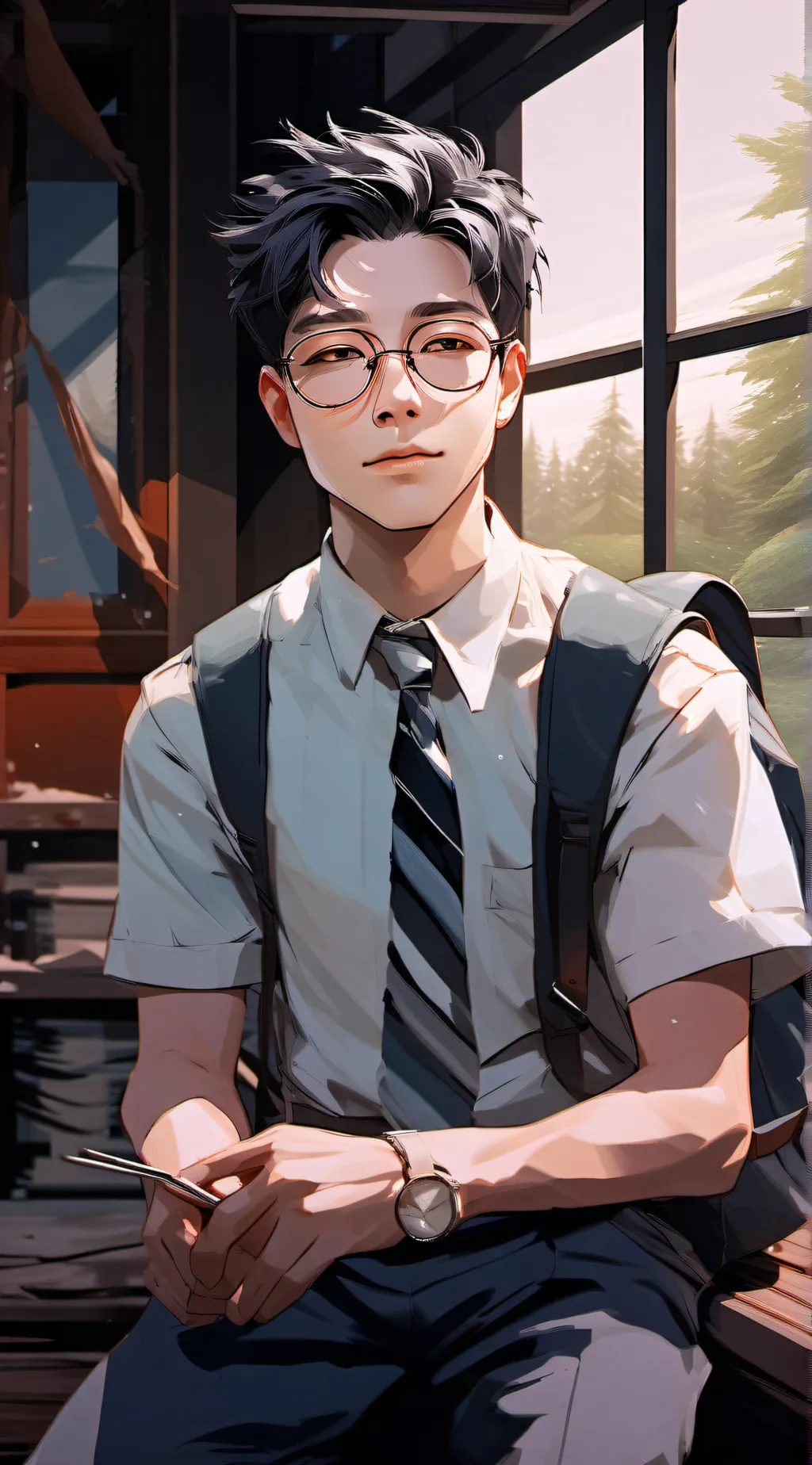 ai character: Jamie background