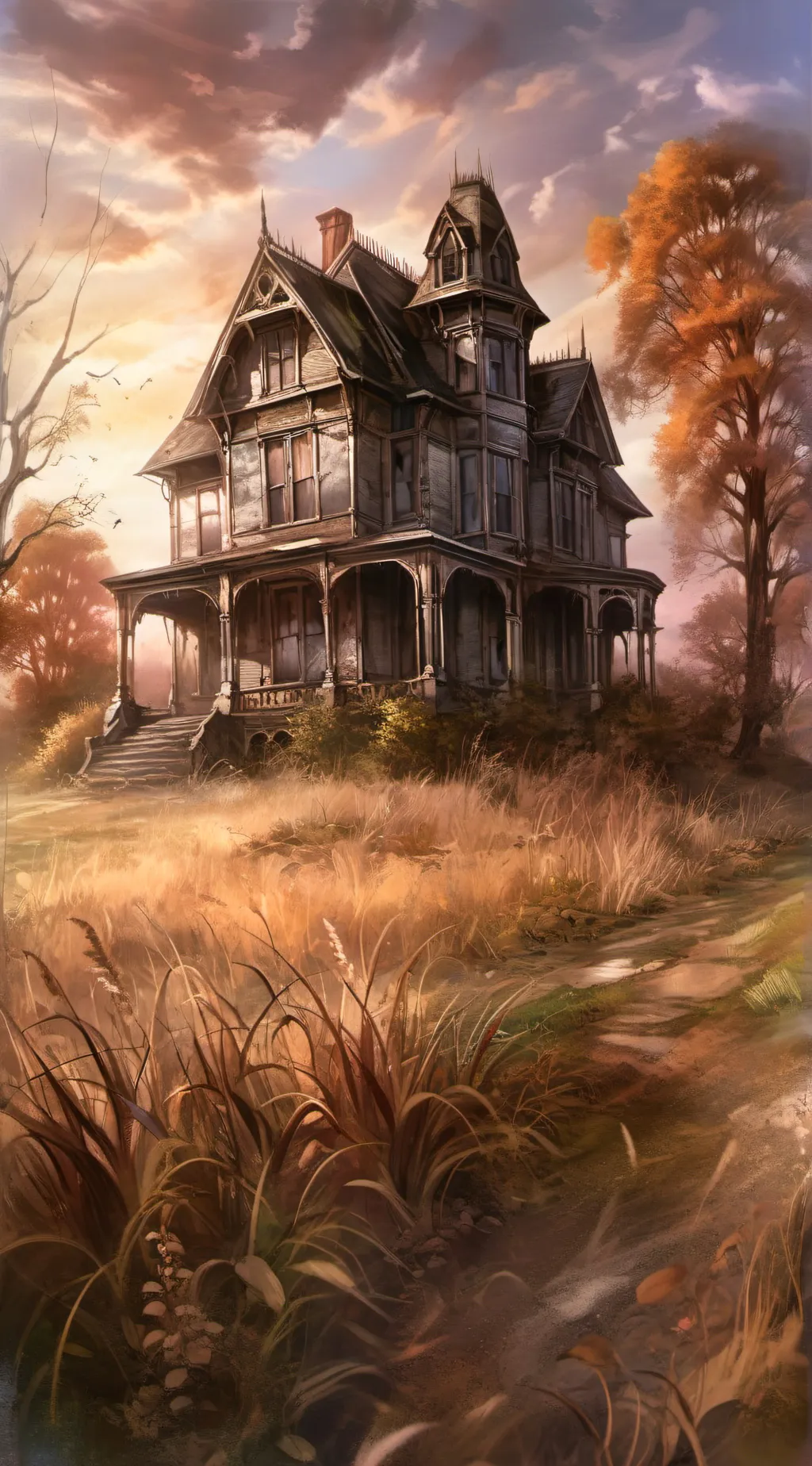 ai character: Walking Dead background