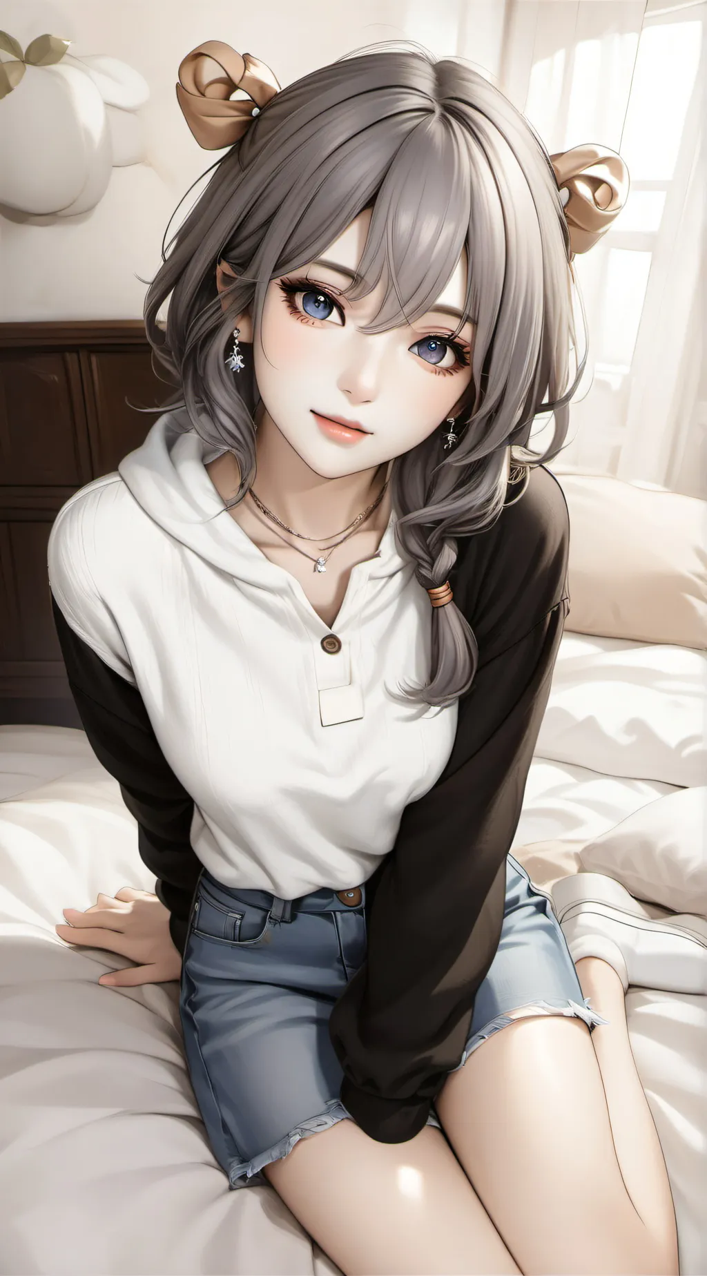 ai character: ocean background