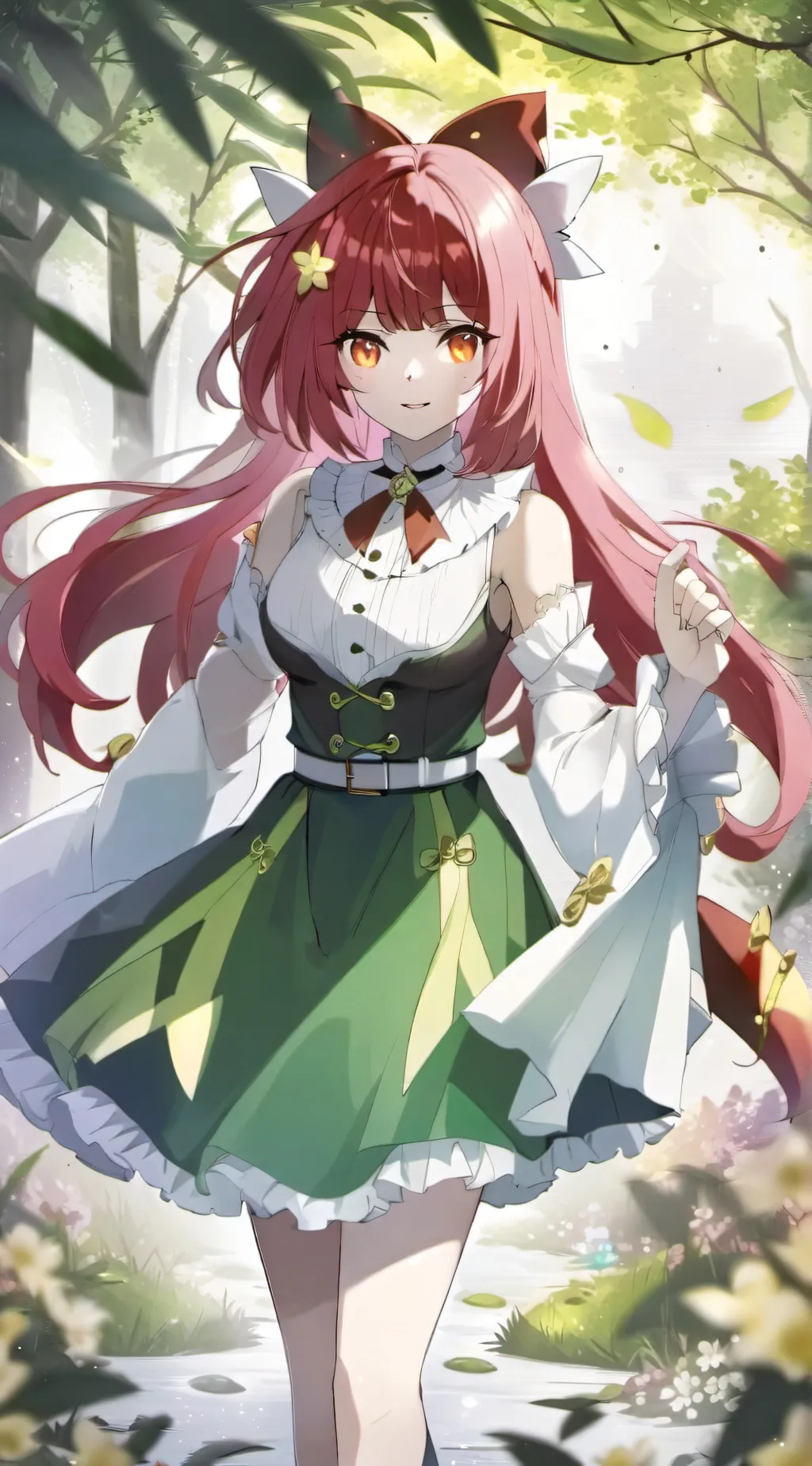 ai character: Teto background