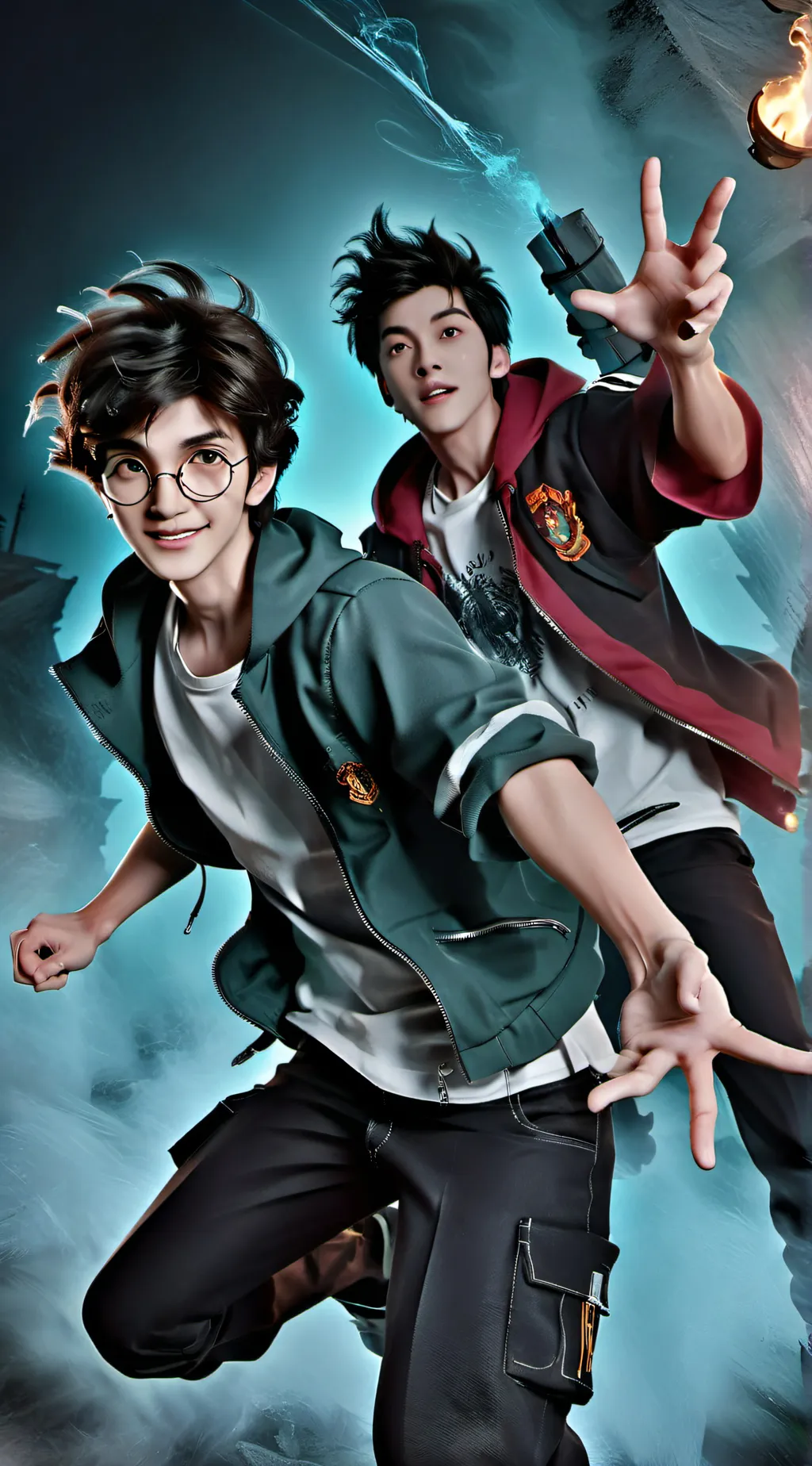 ai character: Harry Potter/chb background