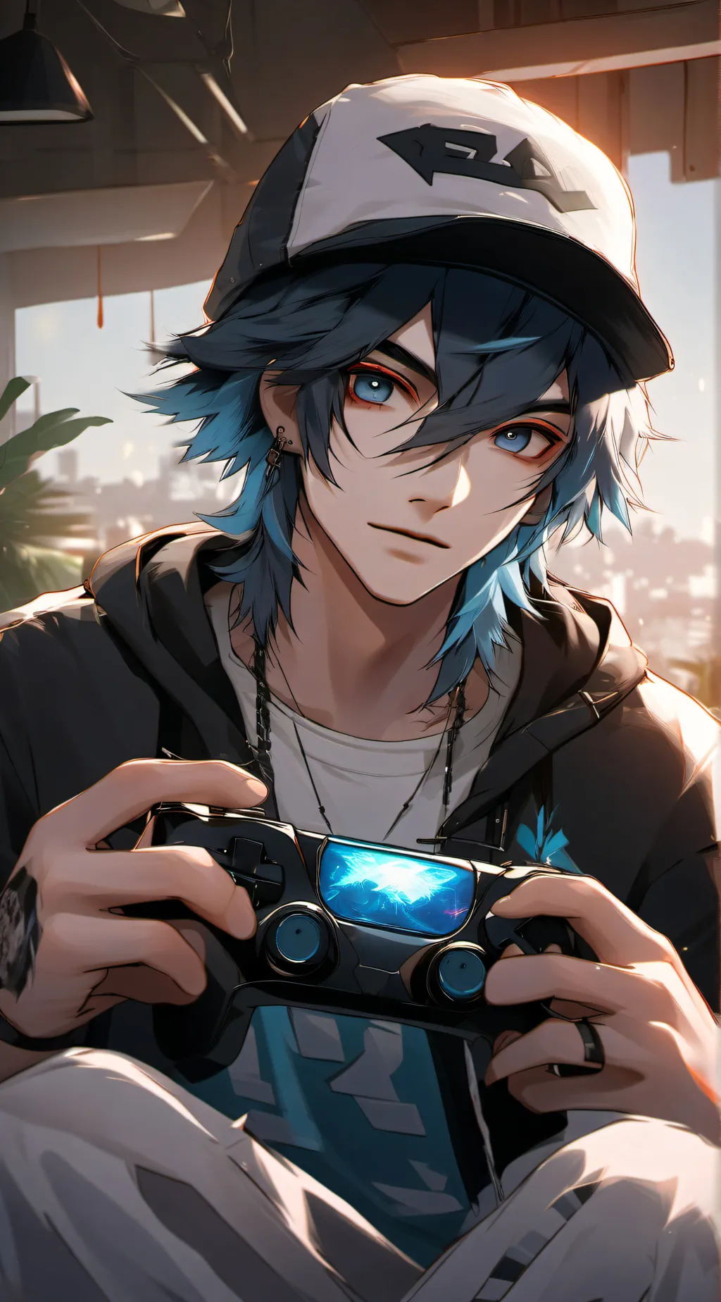 ai character: Xach background
