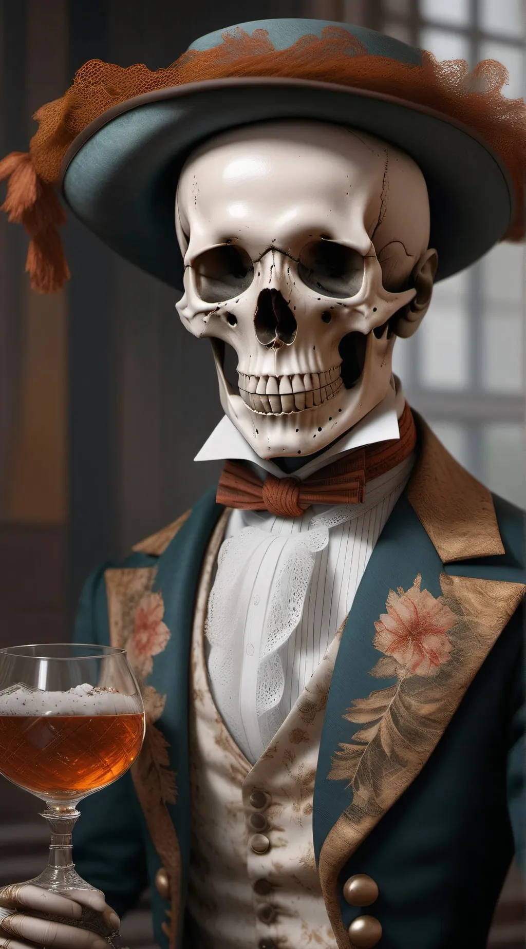 ai character: Edouard  background