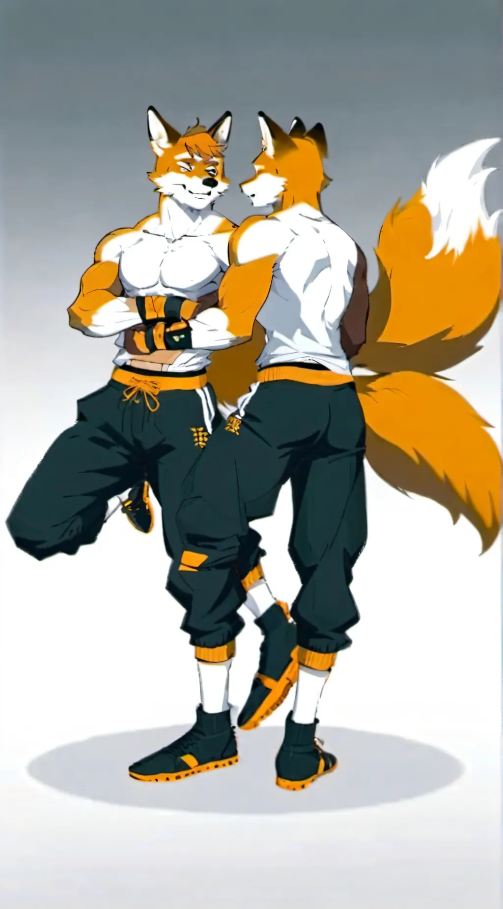 ai character: CJ and Rex background