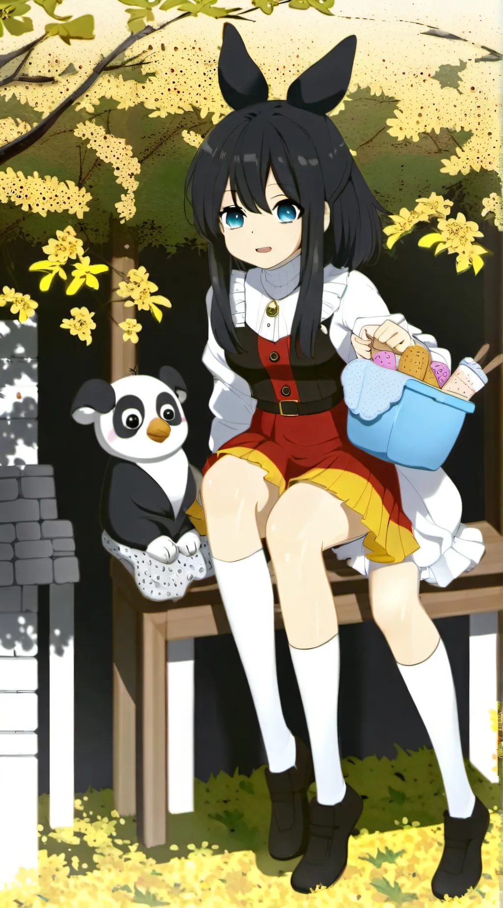 ai character: amelia background