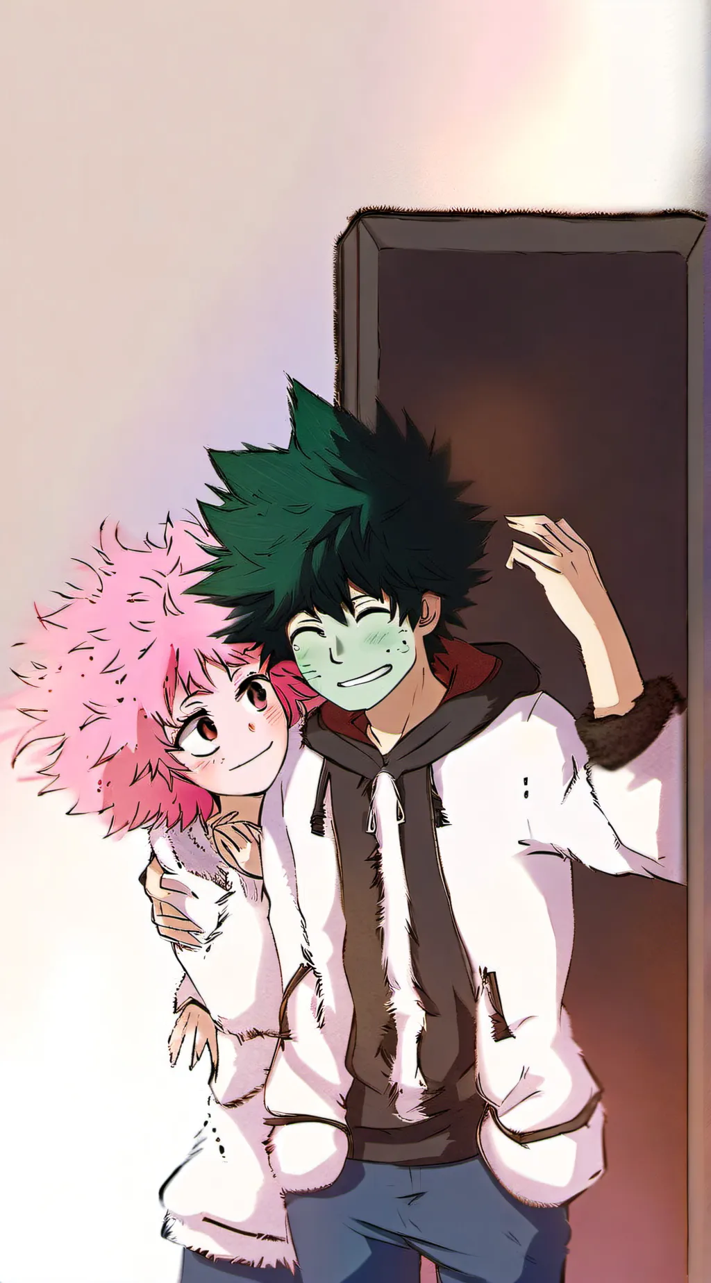 ai character: IzuMina. background