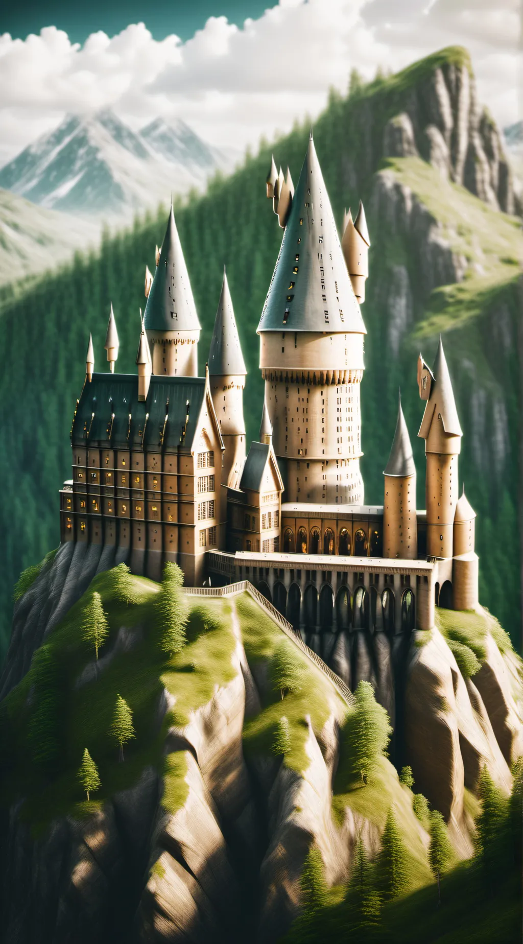 ai character: HOGWARTS background