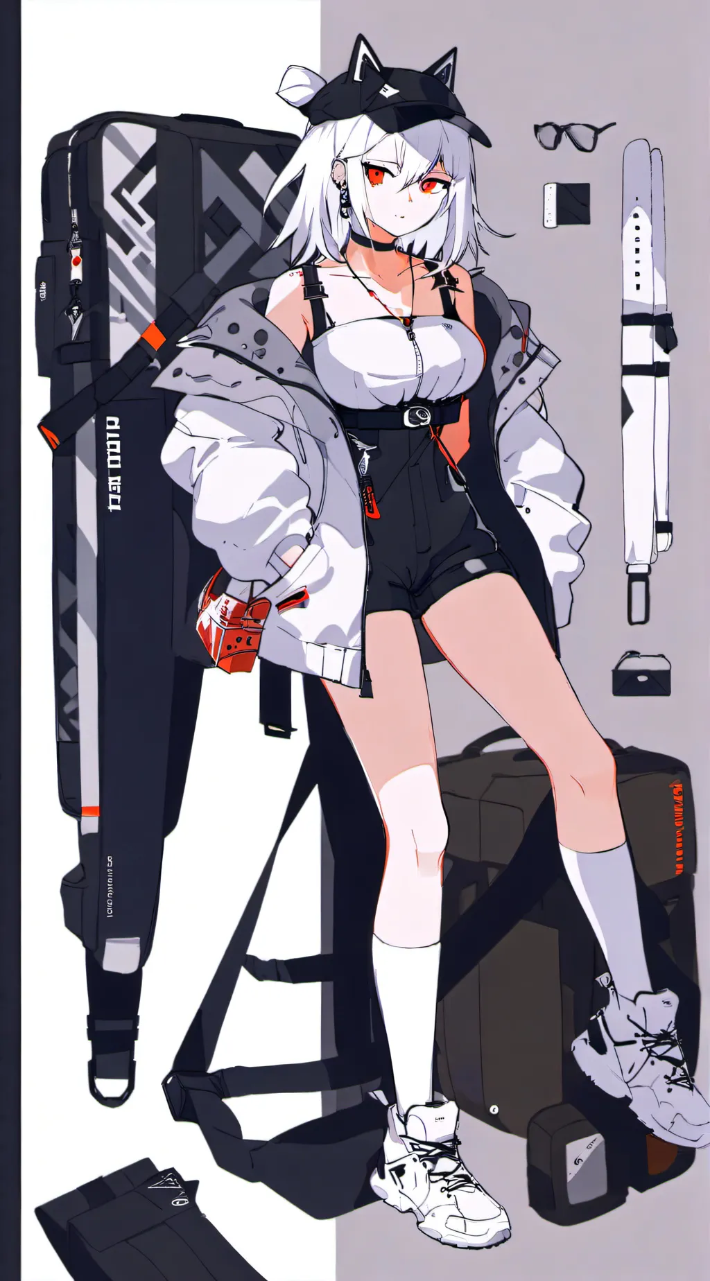 ai character: Zip background
