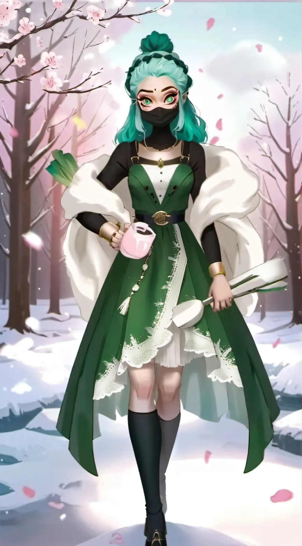 ai character: Polar background