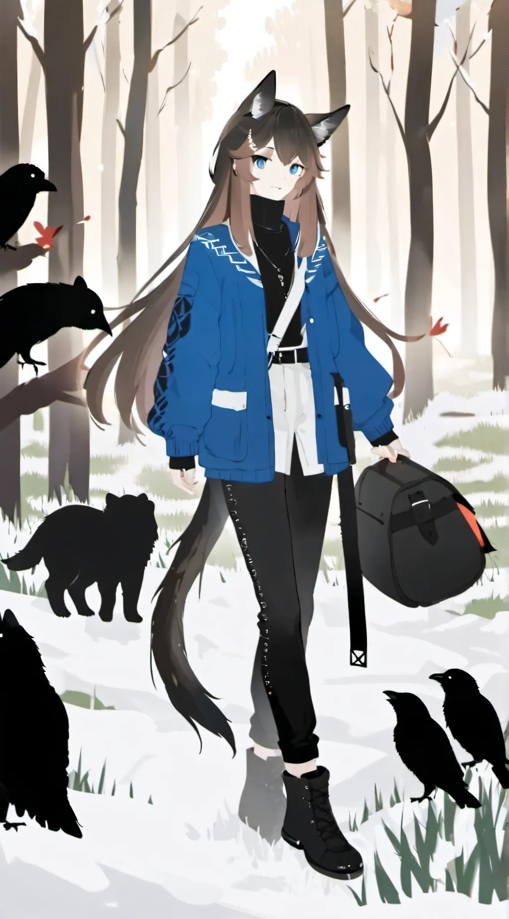 ai character: Lexi. background
